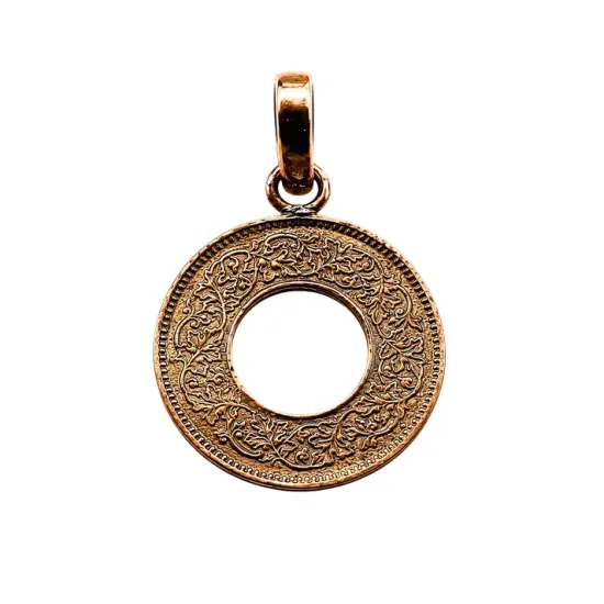Copper Coin Pendent with Hole – Tambe Ka Sikka for Lal Kitab Remedies